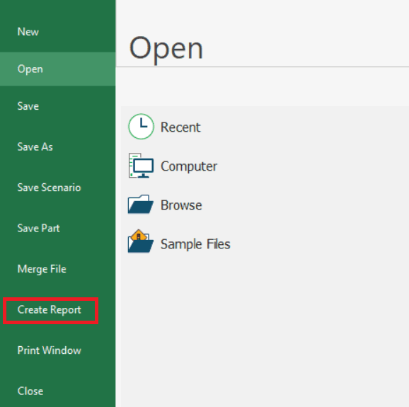 Example of Synchro Configuration