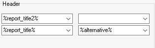 Example of Synchro Configuration